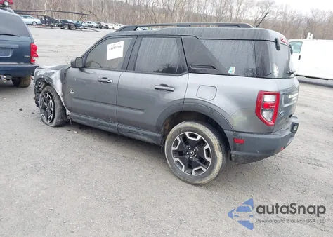 2021 Ford Bronco Sport Outer Banks из США, поврежденный, VIN 3FMCR9C64MRA91301